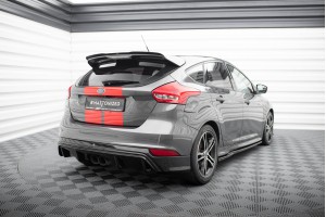 Rear Valance Ford Focus ST Mk3 FL (RS-Look) - Gloss Black