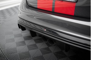 Rear Valance Ford Focus ST Mk3 FL (RS-Look) - Gloss Black