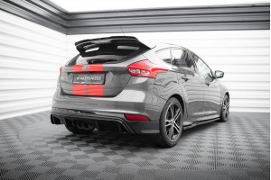 Rear Valance Ford Focus ST Mk3 FL (RS-Look) - Gloss Black
