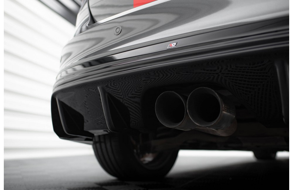 Rear Valance Ford Focus ST Mk3 FL (RS-Look) - Gloss Black