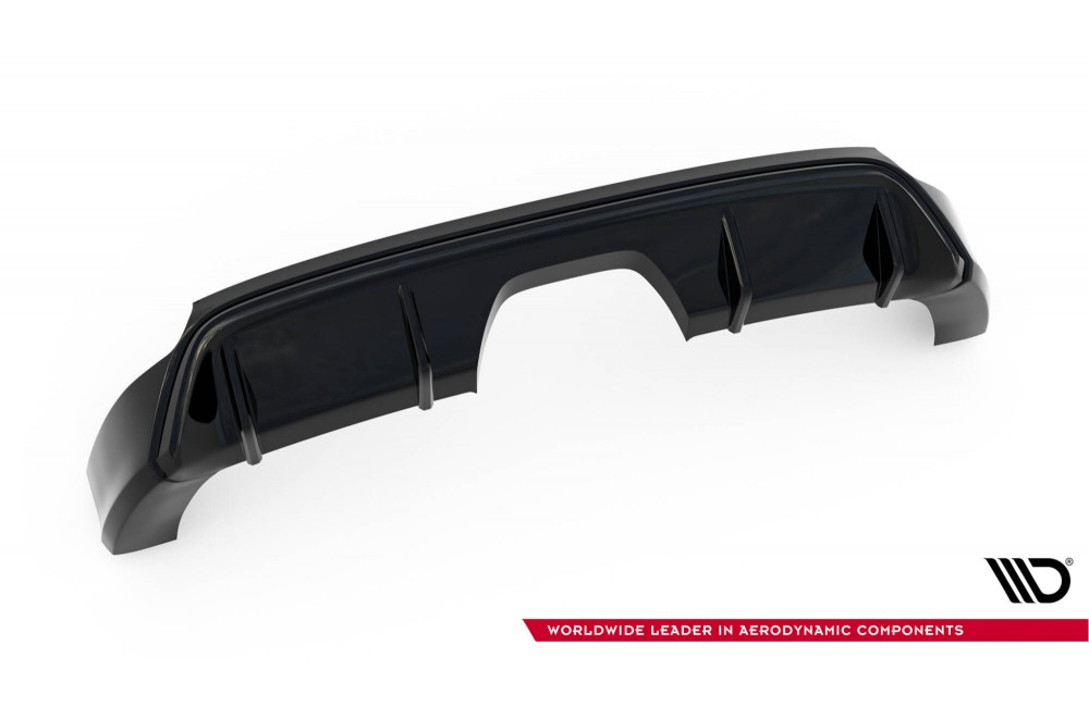 Rear Valance Ford Focus ST Mk3 FL (RS-Look) - Gloss Black