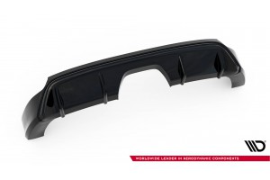 Rear Valance Ford Focus ST Mk3 FL (RS-Look) - Gloss Black