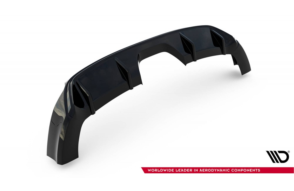 Rear Valance Ford Focus ST Mk3 FL (RS-Look) - Gloss Black