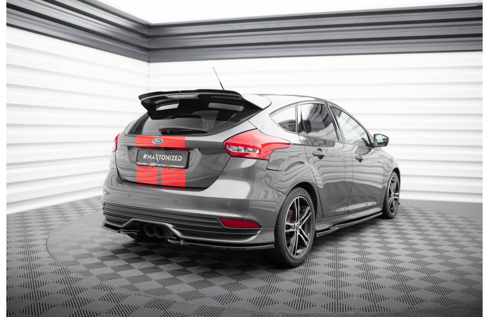 Rear Side Splitters V.2 Ford Focus ST Mk3 Facelift
