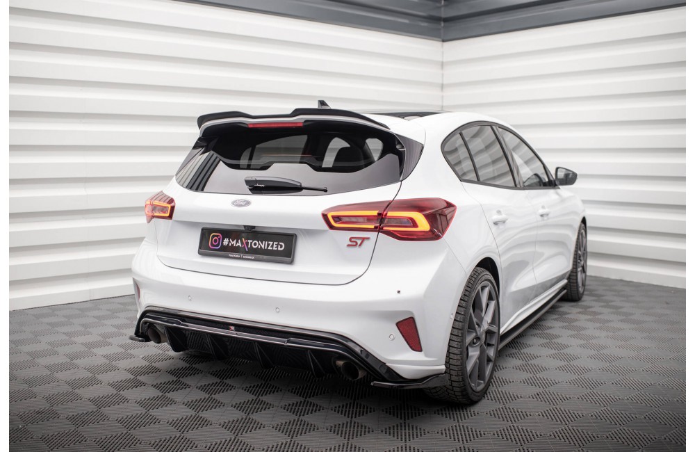 Rear Side Splitters V.3 (For rear valance v.2) Ford Focus Hatchback ST Mk4