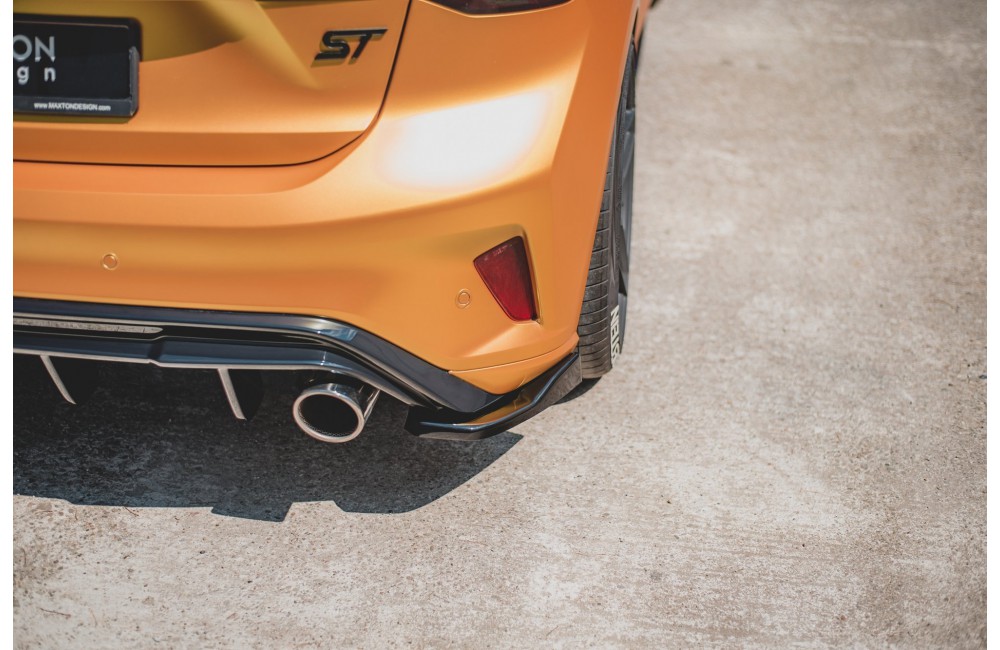 Rear Side Splitters V.3 (For rear valance v.2) Ford Focus Hatchback ST Mk4