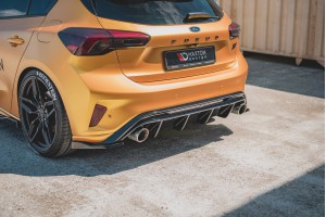 Rear Side Splitters V.3 (For rear valance v.2) Ford Focus Hatchback ST Mk4