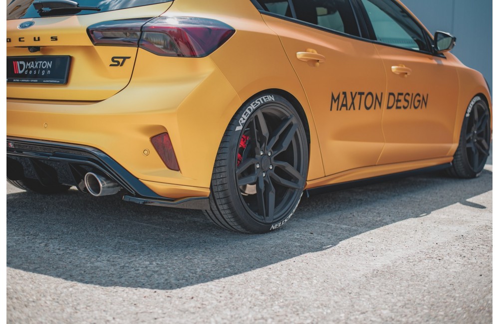 Rear Side Splitters V.3 (For rear valance v.2) Ford Focus Hatchback ST Mk4