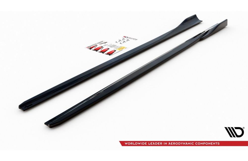 Side Skirts Diffusers V.4 Ford Focus ST / ST-Line Mk4 Side Skirts Diffusers V.4 Ford Focus ST / ST-Line Mk4
