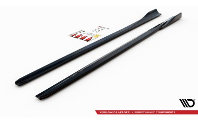 Side Skirts Diffusers V.4 Ford Focus ST / ST-Line Mk4