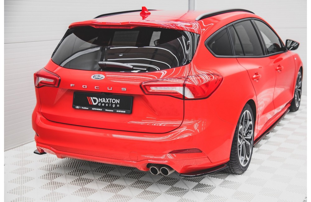 Rear Side Splitters for V.1 Ford Focus ST-Line Estate Mk4