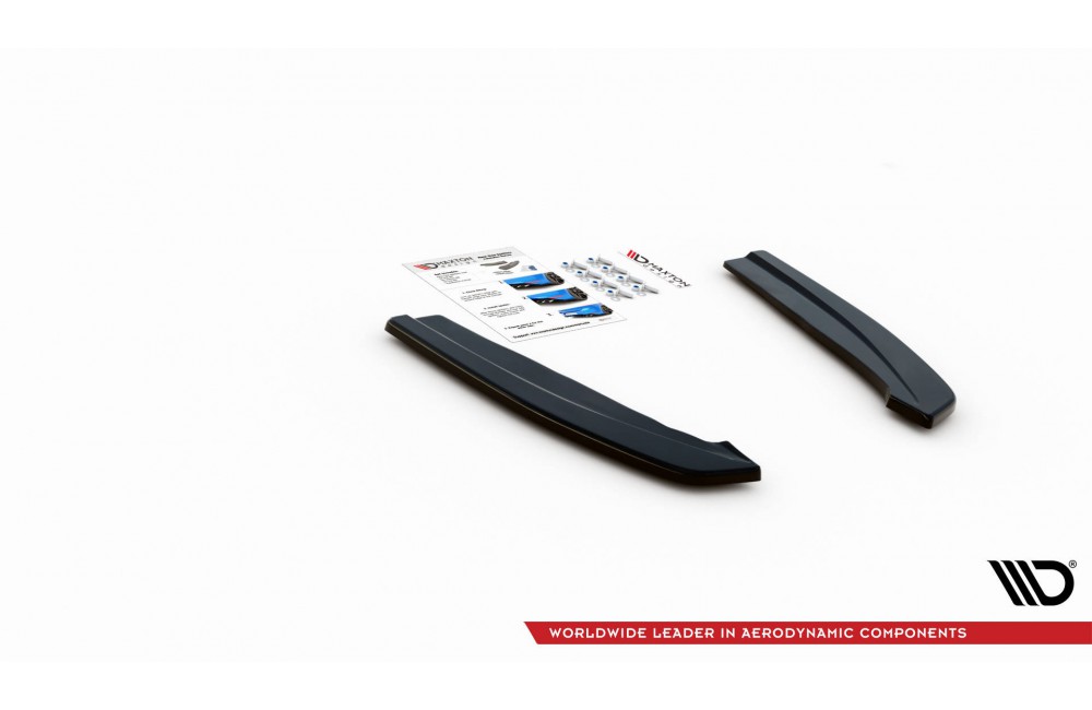 Rear Side Splitters for V.1 Ford Focus ST-Line Estate Mk4