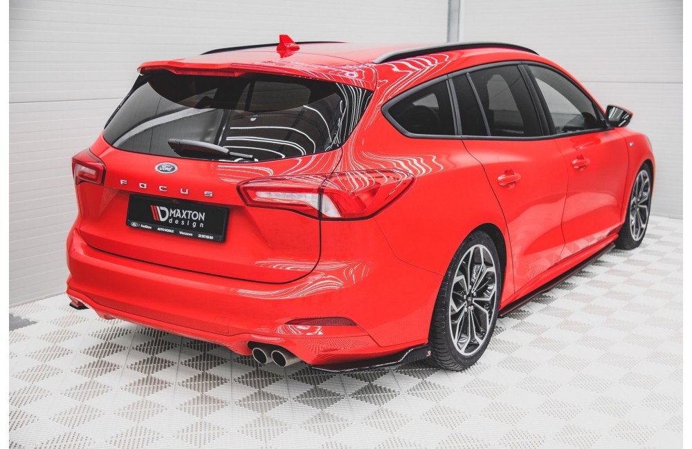 Rear Side Splitters for V.2 Ford Focus ST-Line Estate Mk4