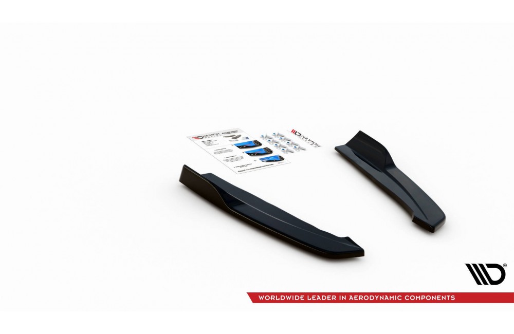 Rear Side Splitters for V.2 Ford Focus ST-Line Estate Mk4