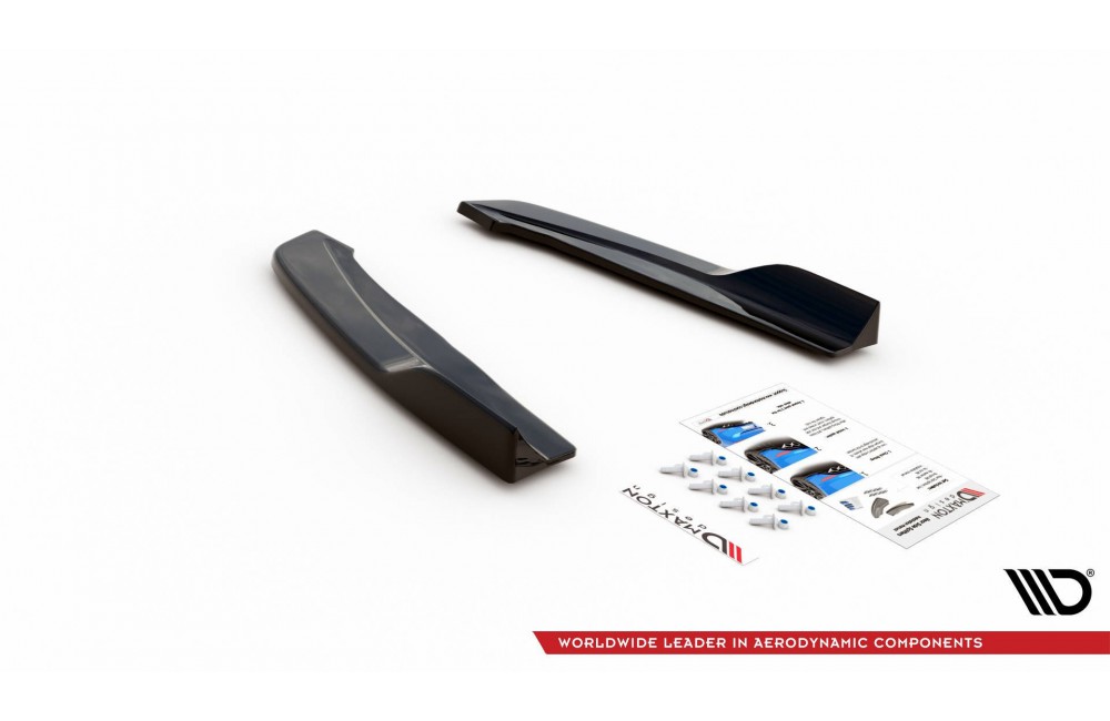 Rear Side Splitters for V.2 Ford Focus ST-Line Estate Mk4