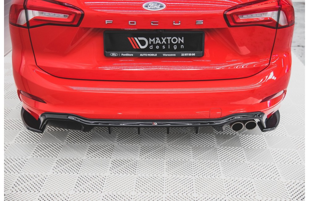 Rear Side Splitters for V.3 (For rear valance v.1) Ford Focus ST-Line Estate Mk4