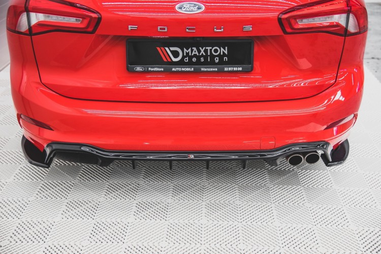 Πίσω Πλευρικοί Splitters για V.3 (Για πίσω valance v.1) Ford Focus ST-Line Estate Mk4