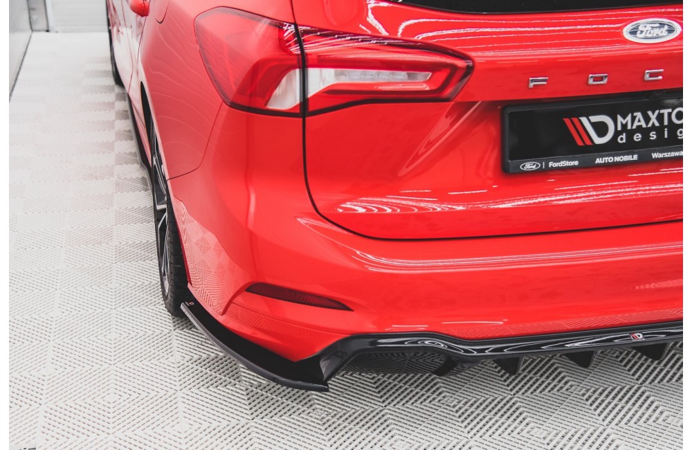 Rear Side Splitters for V.3 (For rear valance v.1) Ford Focus ST-Line Estate Mk4