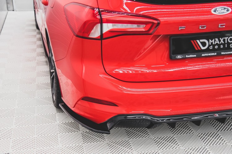 Πίσω Πλευρικοί Splitters για V.3 (Για πίσω valance v.1) Ford Focus ST-Line Estate Mk4