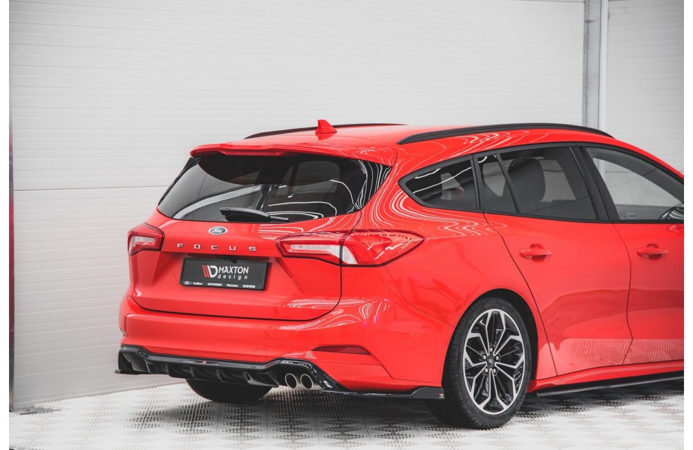 Rear Side Splitters for V.4 (For rear valance v.1) Ford Focus ST-Line Estate Mk4