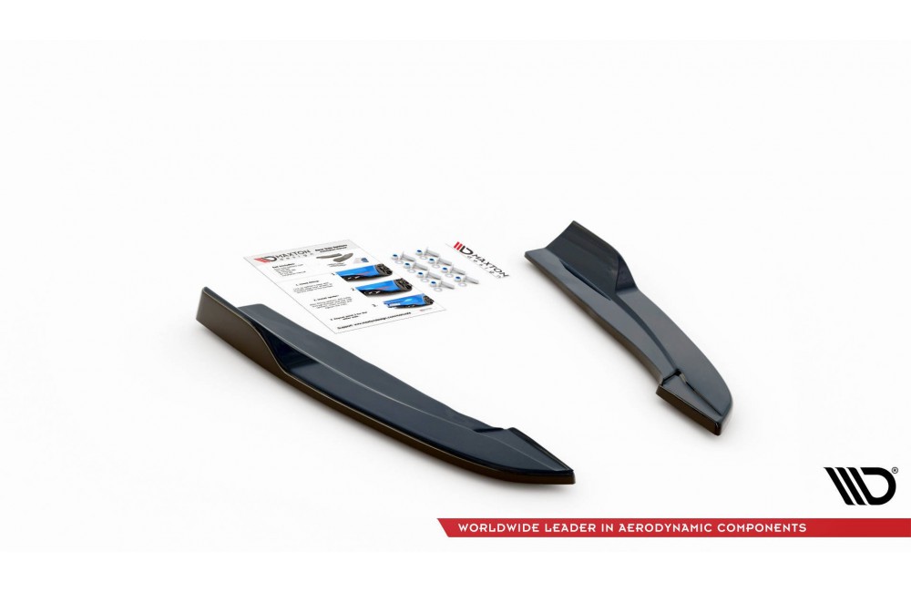 Rear Side Splitters for V.4 (For rear valance v.1) Ford Focus ST-Line Estate Mk4