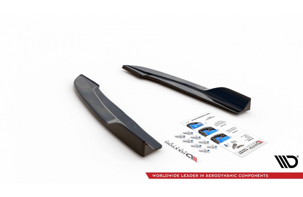 Rear Side Splitters for V.4 (For rear valance v.1) Ford Focus ST-Line Estate Mk4