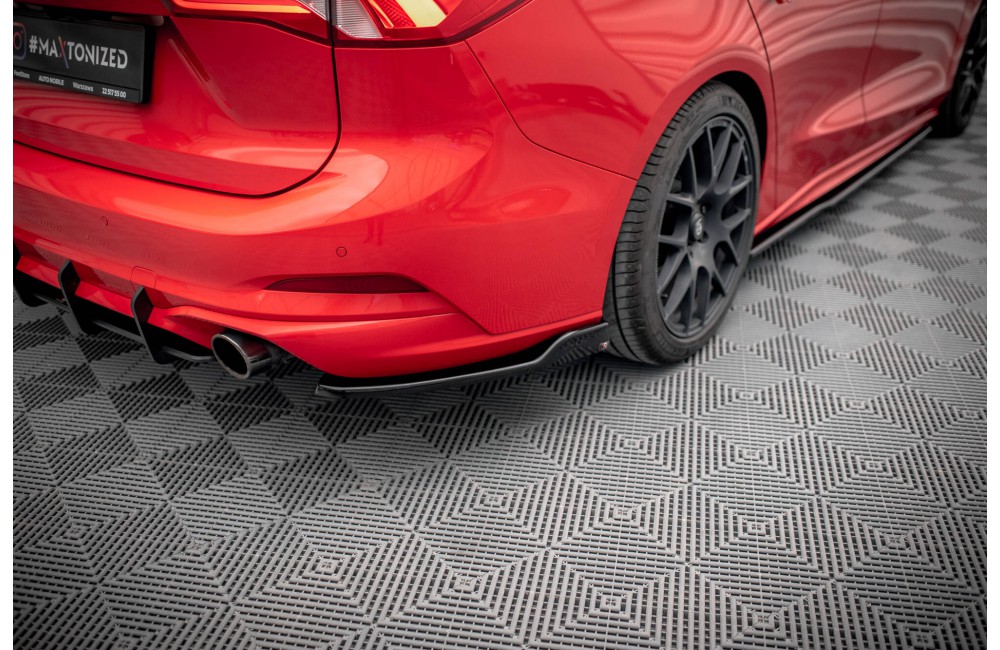 Rear Side Splitters V.6 Ford Focus Estate ST Mk4