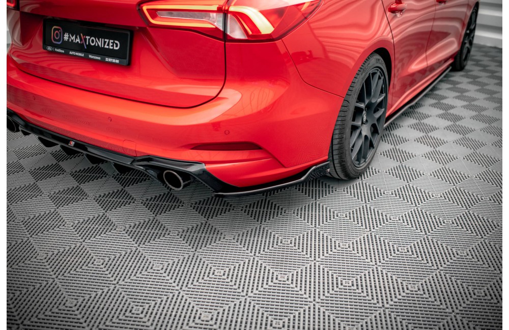 Rear Side Splitters V.8 Ford Focus Estate ST Mk4