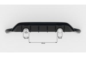 Rear Valance Ford Focus Hatchabck ST-Line - ABS