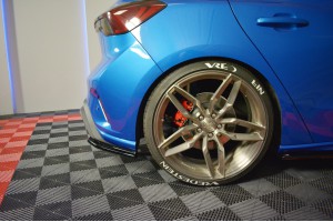 Rear Side Splitters V.2 (For rear valance v.1) Ford Focus Hatchabck ST-Line