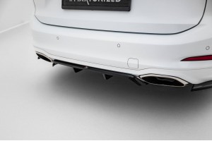 Central Rear Splitter (with vertical bars) Ford Focus Vignale Estate Mk4 Central Rear Splitter (with vertical bars) Ford Focus Vignale Estate Mk4