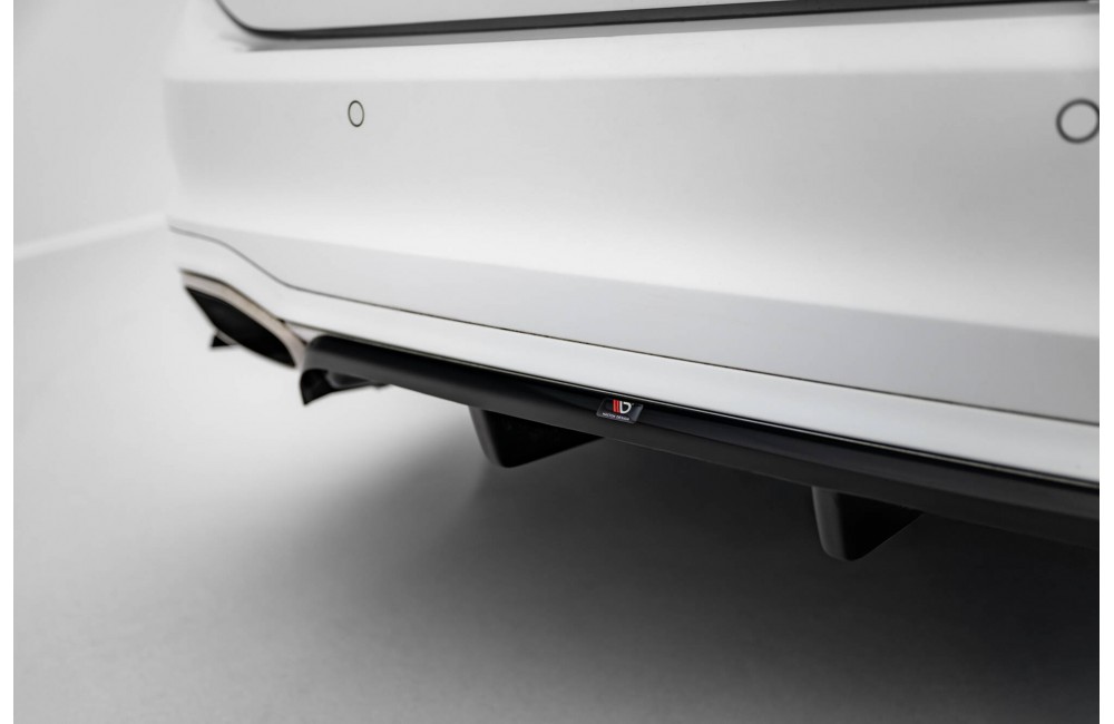 Central Rear Splitter (with vertical bars) Ford Focus Vignale Estate Mk4 Central Rear Splitter (with vertical bars) Ford Focus Vignale Estate Mk4