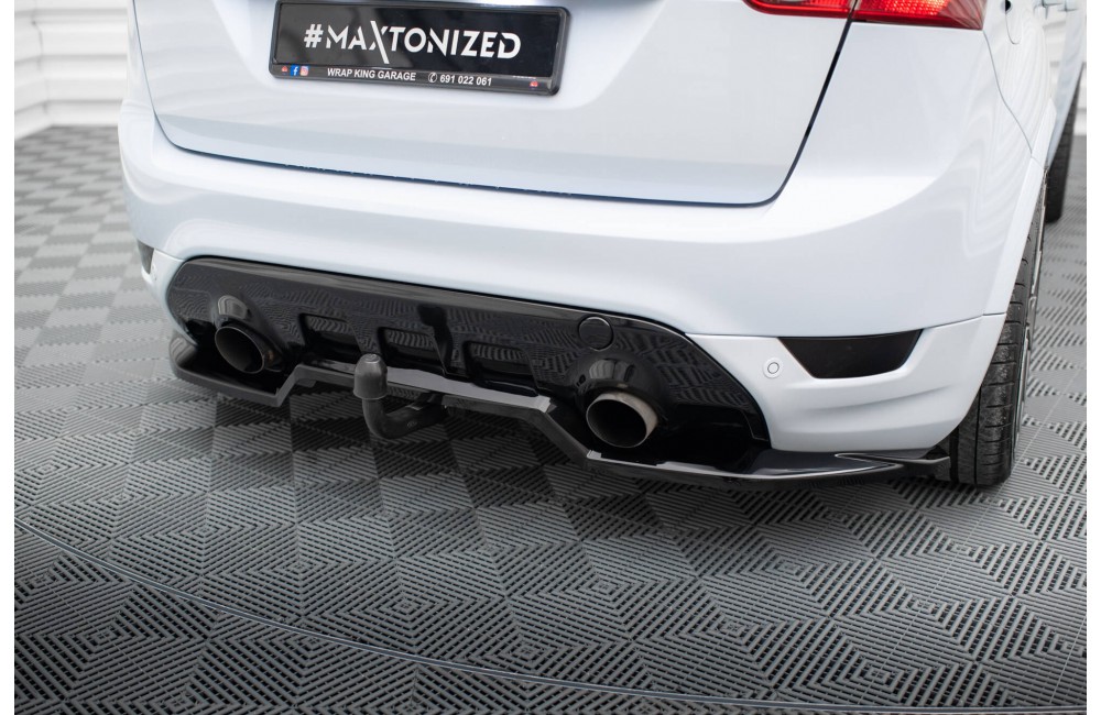 Rear Splitter (with vertical bars) Ford Kuga ST Mk1