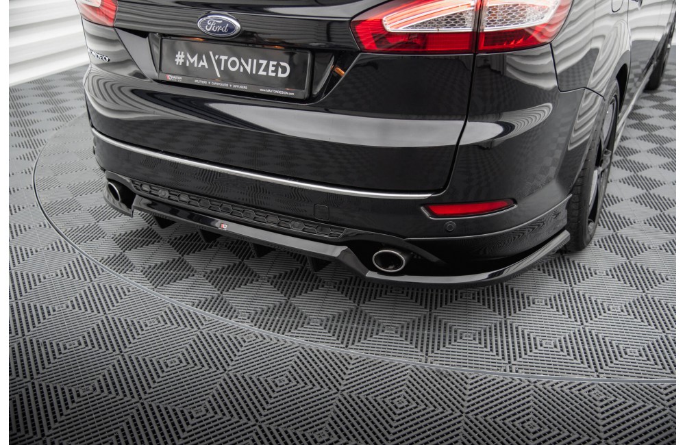 Rear Splitter (with vertical bars) Ford Mondeo ST-Line Estate Mk4 Facelift