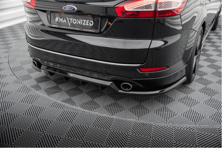 Πίσω splitter (με κάθετους στύλους) Ford Mondeo ST-Line Estate Mk4 Facelift