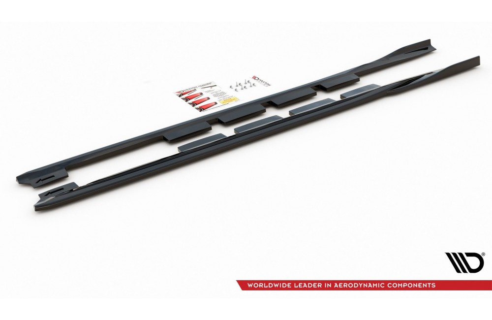 Side Skirts Diffusers Ford Mondeo Mk5 Facelift/Preface