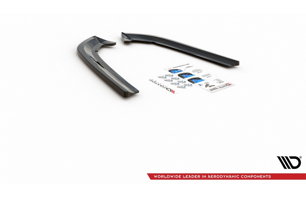 Rear Side Splitters Ford Mondeo Vignale Mk5 Facelift