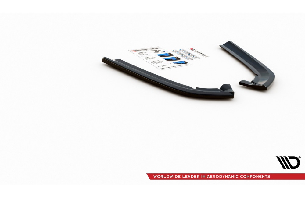 Rear Side Splitters Ford Mondeo Vignale Mk5 Facelift