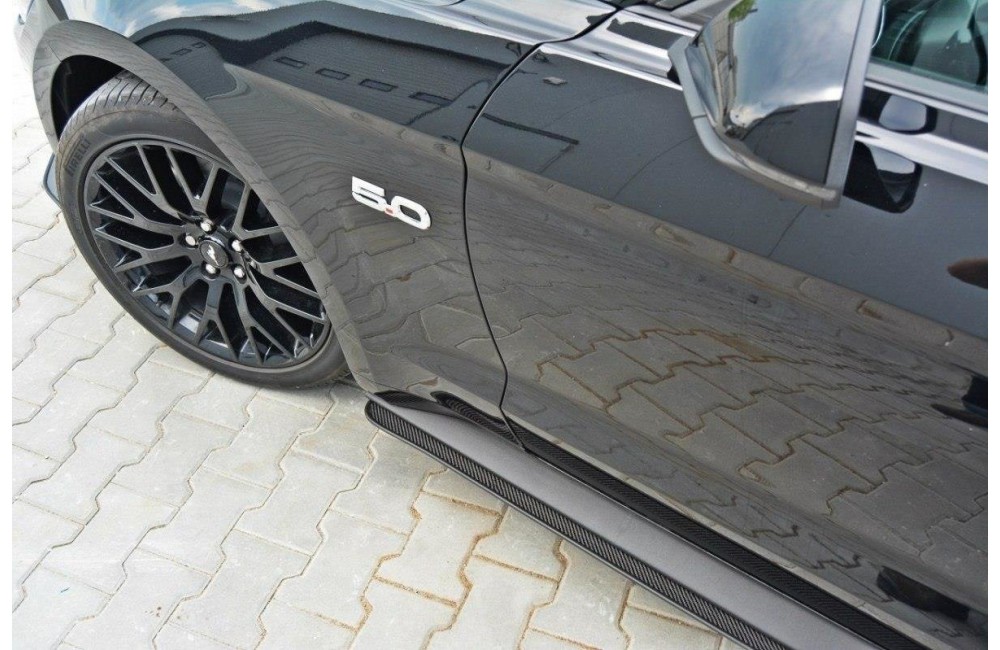 Racing Side Skirts Diffusers Ford Mustang GT Mk6