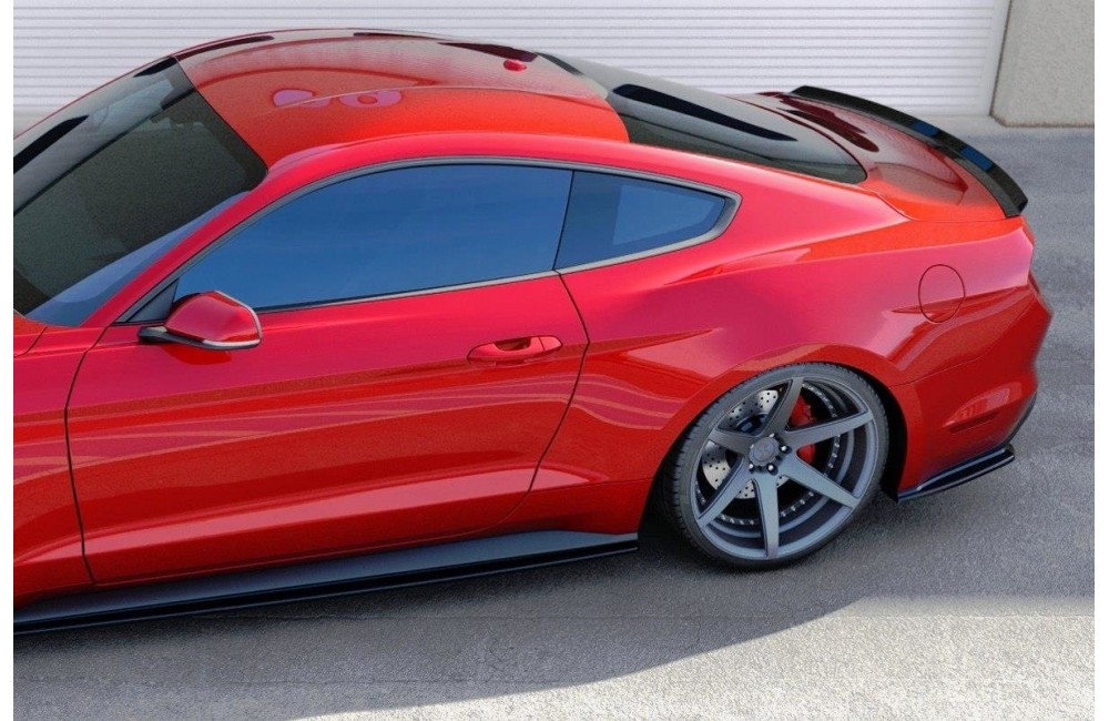 Rear Side Splitters Ford Mustang Mk6