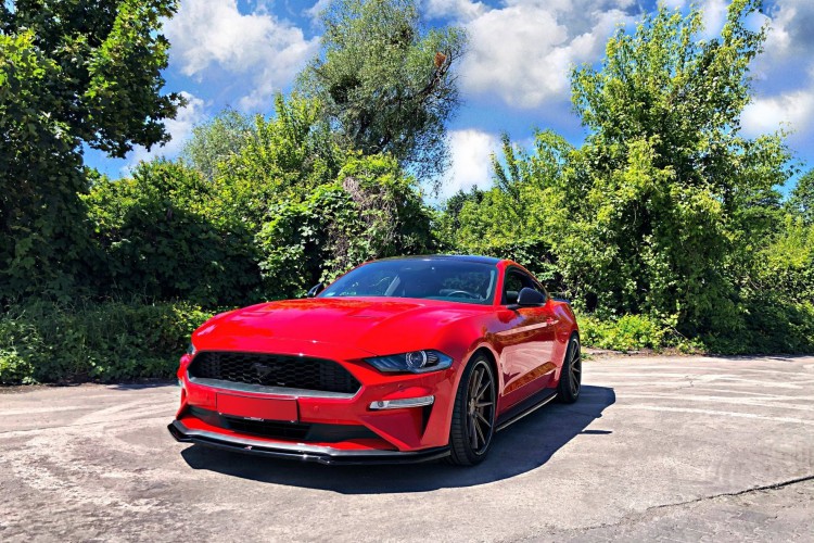 Πρόσθιο Splitter V.1 Ford Mustang Mk. 6 Facelift