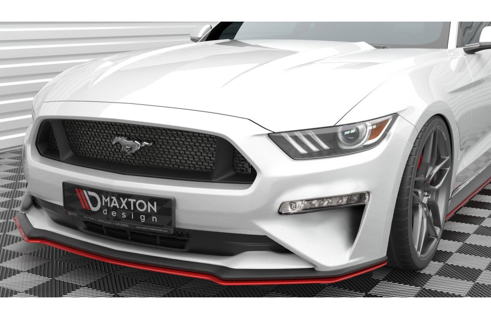 Front Splitter V.2 Ford Mustang Mk6 Facelift