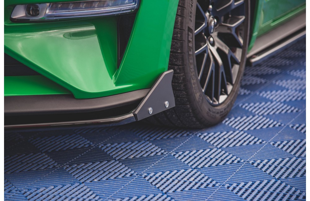 Front Splitter V.1 + Flaps Ford Mustang GT Mk6 Facelift