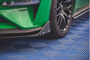 Front Splitter V.1 + Flaps Ford Mustang GT Mk6 Facelift