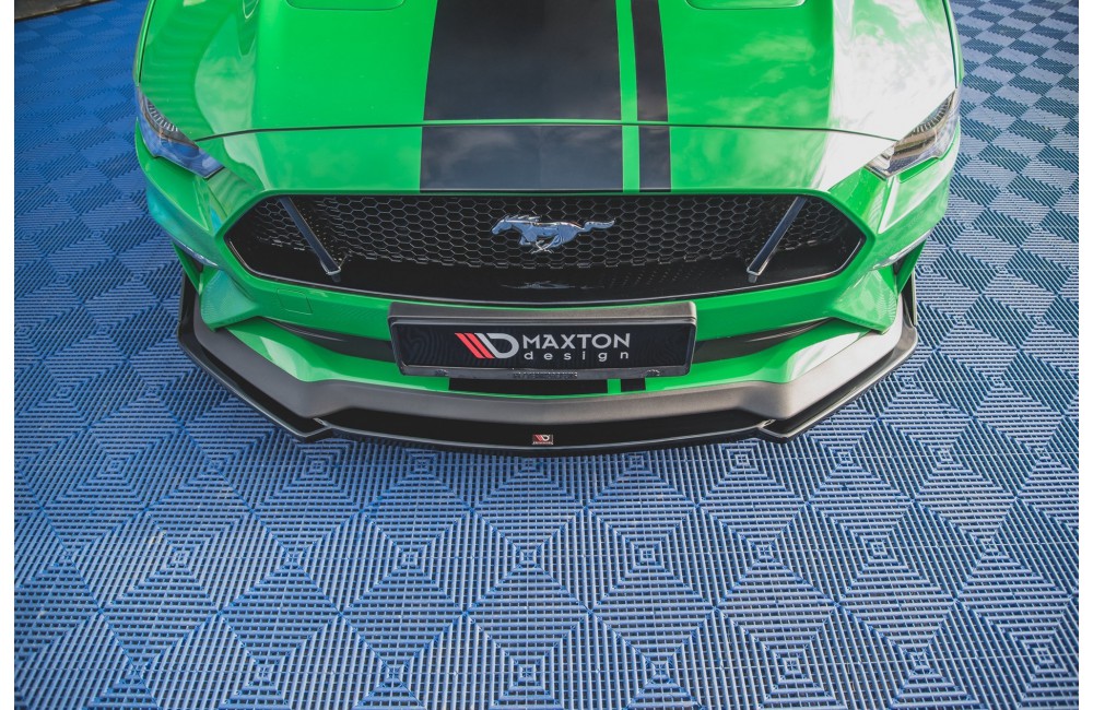 Front Splitter V.2 + Flaps Ford Mustang GT Mk6 Facelift
