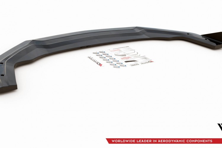 Front Splitter V.2 + Flaps Ford Mustang GT Mk6 Facelift