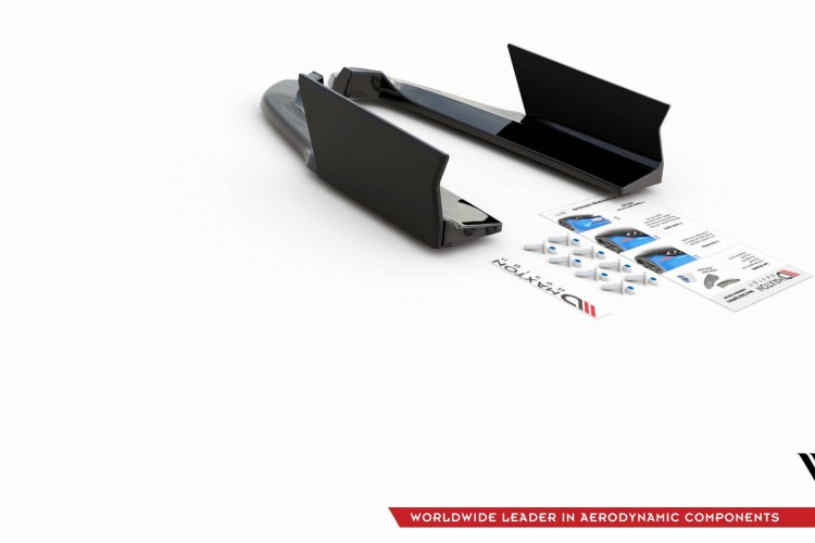 Πίσω Πλευρικοί Splitters V.1 + Flaps Ford Mustang GT Mk6 Facelift