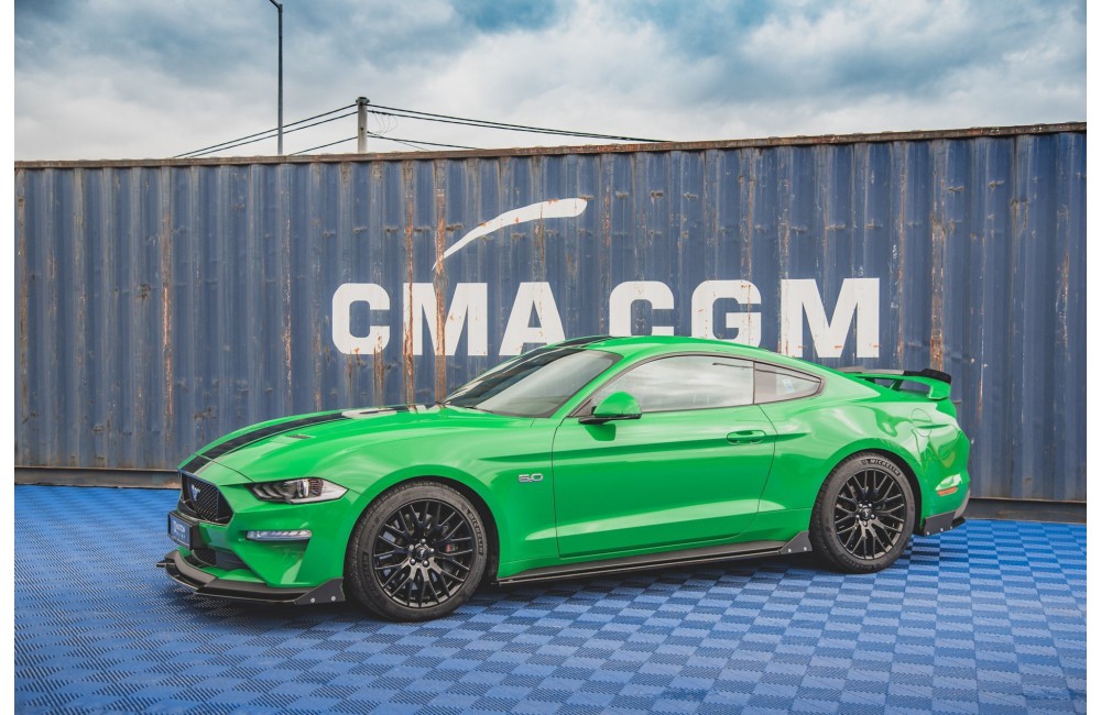 Side Skirts Diffusers + Flaps Ford Mustang GT Mk6 Facelift