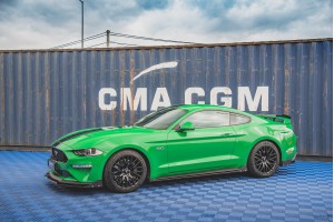 Side Skirts Diffusers + Flaps Ford Mustang GT Mk6 Facelift