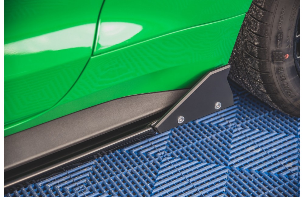 Side Skirts Diffusers + Flaps Ford Mustang GT Mk6 Facelift